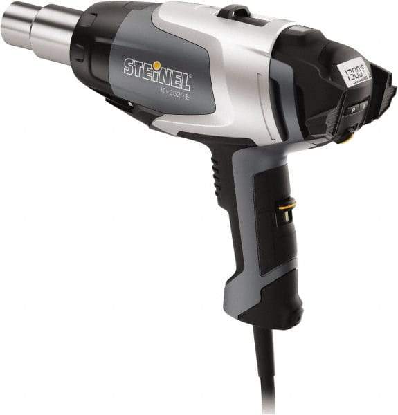 Steinel - 120 to 1,200°F Heat Setting, 2 to 13 CFM Air Flow, Heat Gun - 120 Volts, 13.5 Amps, 1,750 Watts, 6' Cord Length - A1 Tooling