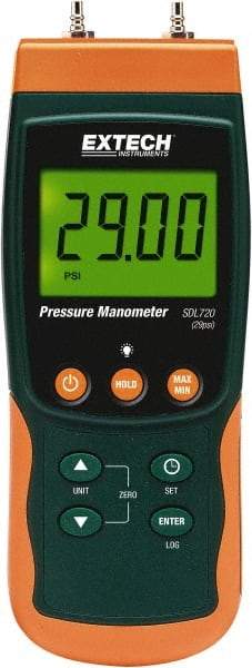 Extech - Differential Pressure Gauges & Switches Type: Differential Pressure Manometer Maximum Pressure (psi): 29.00 - A1 Tooling