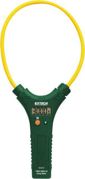 Extech - MA3018, CAT IV, Digital True RMS Clamp Meter with 18" Flex Jaws - 3000 AC Amps, Measures Current - A1 Tooling