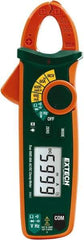 Extech - MA63, CAT III, Digital True RMS Clamp Meter with 0.7" Clamp On Jaws - 600 VAC/VDC, 60 AC/DC Amps, Measures Voltage, Capacitance, Continuity, Current, Frequency, Resistance - A1 Tooling