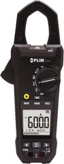 FLIR - CM82, CAT III, Digital True RMS Clamp Meter with 1.45" Clamp On Jaws - 1000 VAC/VDC, 600 AC/DC Amps, Measures Voltage, Capacitance, Current, Frequency, Resistance - A1 Tooling