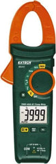 Extech - MA443, CAT III, Digital True RMS Auto Ranging Clamp Meter with 1.18" Clamp On Jaws - 600 VAC/VDC, 400 AC Amps, Measures Voltage, Capacitance, Continuity, Current, Frequency, Resistance, Temperature - A1 Tooling