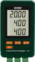 Extech - 1 Phase, 0.01 to 20mA Amp Capability, LCD Display Power Meter - ±0.5% + 0.02mA Current Accuracy, - A1 Tooling