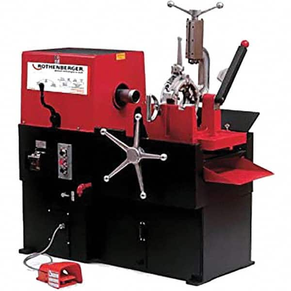 Rothenberger - Pipe Threading Machines Maximum Pipe Size Capacity (Inch): 4 Minimum Pipe Size Capacity (Inch): 1/2 - A1 Tooling