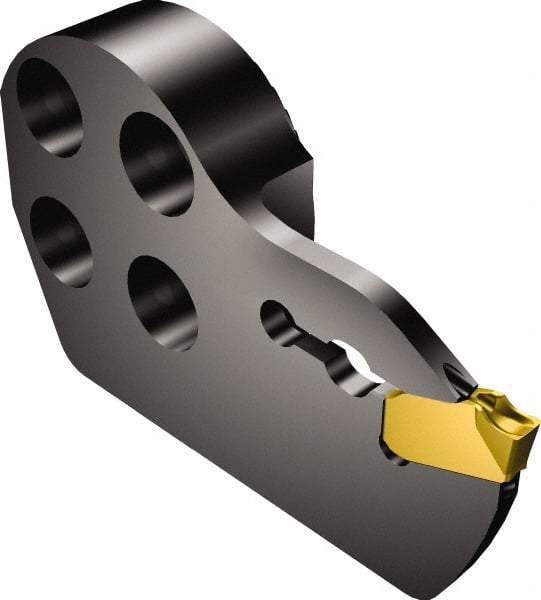 Sandvik Coromant - SL-QD-R/LG..C Insert, 11mm Head Length, Modular Grooving Cutting Unit Head - Left Hand Cut, System Size 32, Through Coolant, Series CoroCut QD - A1 Tooling