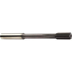 Chucking Reamer: 0.748″ Dia, 5.9055″ OAL, 1.2795″ Flute Length, Solid Carbide 6 Flute, RH