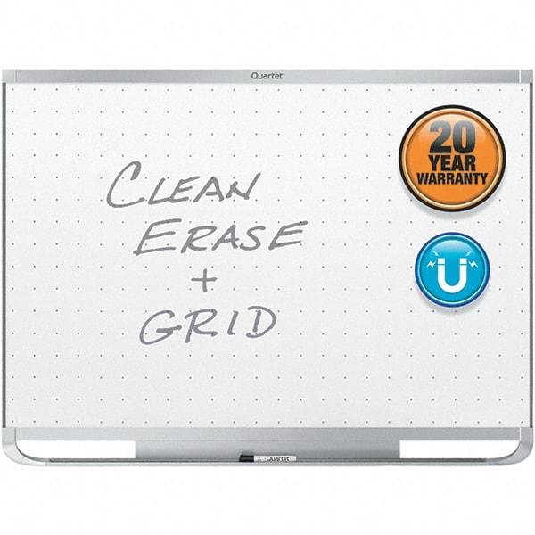 Quartet - 36" High x 48" Wide Magnetic Dry Erase Board - Aluminum Frame, Includes Accessory Tray, Dry-Erase Marker & Mounting Hardware - A1 Tooling