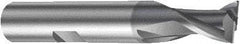 Sandvik Coromant - 1.8mm, 3.5mm LOC, 6mm Shank Diam, 50mm OAL, 2 Flute, Solid Carbide Square End Mill - AlCrN Finish, 30° Helix, Centercutting, Right Hand Cut, Right Hand Flute, Series CoroMill Plura - A1 Tooling