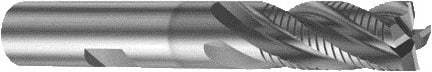 Sandvik Coromant - 63/64", 5 Flute, Single End, Solid Carbide, Corner Chamfer End Mill - 125mm OAL, Right Hand Flute, 45mm LOC, Right Hand Cut - A1 Tooling