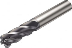 Sandvik Coromant - 16mm, 4 Flute, Solid Carbide, 4mm Corner Chamfer End Mill - 92mm OAL, 38° Helix, Right Hand Flute, 34mm LOC, Right Hand Cut - A1 Tooling