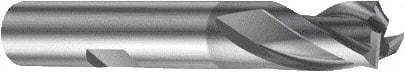 Sandvik Coromant - 20mm, 3 Flute, Solid Carbide, Corner Radius End Mill - 92mm OAL, 30° Helix, Right Hand Flute, 20.5mm LOC, Right Hand Cut - A1 Tooling