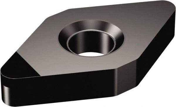 Sandvik Coromant - DNMA433 Grade CB20 CBN Turning Insert - Uncoated, 55° Diamond, 1/2" Inscr Circle, 3/16" Thick, 3/64" Corner Radius - A1 Tooling