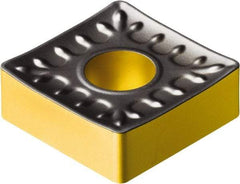 Sandvik Coromant - SNMM434 QR Grade 4335 Carbide Turning Insert - TiCN/AI2O3/TiN Finish, 90° Square, 1/2" Inscr Circle, 3/16" Thick, 1/16" Corner Radius - A1 Tooling