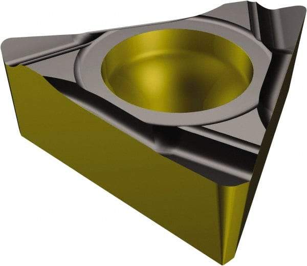 Sandvik Coromant - TCGX1.81.51 WK Grade 1515 Carbide Turning Insert - TiCN/Al2O3/TiN Finish, 60° Triangle, 7/32" Inscr Circle, 3/32" Thick, 1/64" Corner Radius - A1 Tooling