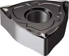 Sandvik Coromant - WNMG433 SF Grade 1105 Carbide Turning Insert - TiAlN2 Finish, 80° Trigon, 1/2" Inscr Circle, 3/16" Thick, 3/64" Corner Radius - A1 Tooling