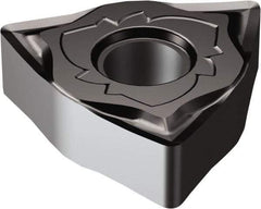 Sandvik Coromant - WNGG432 SGF Grade 1105 Carbide Turning Insert - TiAlN2 Finish, 80° Trigon, 1/2" Inscr Circle, 3/16" Thick, 1/32" Corner Radius - A1 Tooling