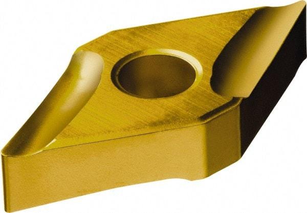 Sandvik Coromant - DNMG442 K Grade 2035 Carbide Turning Insert - TiAlN/TiN Finish, 55° Diamond, 1/2" Inscr Circle, 1/4" Thick, 1/32" Corner Radius - A1 Tooling