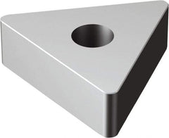 Sandvik Coromant - TNGA332 Grade 6190 Ceramic Turning Insert - Uncoated, 60° Triangle, 3/8" Inscr Circle, 3/16" Thick, 1/32" Corner Radius - A1 Tooling