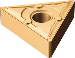 Sandvik Coromant - TNMX331 WF Grade 1115 Carbide Turning Insert - TiAlN/AlCr2O3 Finish, 60° Triangle, 3/8" Inscr Circle, 3/16" Thick, 1/64" Corner Radius - A1 Tooling