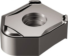 Sandvik Coromant - 345N1305 PW5 Grade 1010 Carbide Milling Insert - TiAlN2 Finish, 5.6mm Thick, 13mm Inscribed Circle - A1 Tooling