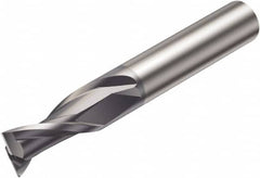 Sandvik Coromant - 3mm, 2 Flute, Solid Carbide, Corner Radius End Mill - 57mm OAL, 30° Helix, Right Hand Flute, 12.5mm LOC, Right Hand Cut - A1 Tooling