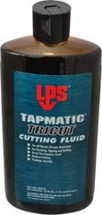 LPS - Tapmatic TriCut, 16 oz Bottle Cutting & Tapping Fluid - Semisynthetic, For Boring, Broaching, Drawing, Drilling, Engraving, Facing, Milling, Reaming, Sawing, Stamping, Tapping, Threading, Turning - A1 Tooling