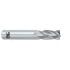 5/8 Dia. x 3-1/2 Overall Length 4-Flute .020 C/R Solid Carbide SE End Mill-Round Shank-Center Cutting-Uncoated - A1 Tooling