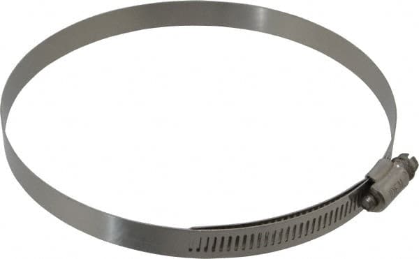 IDEAL TRIDON - SAE Size 88, 5-1/16 to 6" Diam, Stainless Steel Lined Worm Drive Clamp - Material Grade 316 - A1 Tooling