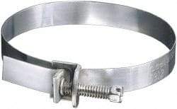 IDEAL TRIDON - SAE Size 136, 1 to 9" Diam, Galvanized Steel Adjustable Strap Worm Drive Clamp - A1 Tooling