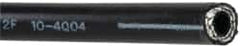 Parker - -6 Hose Size, 3/8" ID, 1,125 psi Work Pressure Hydraulic Hose - 4" Radius, Synthetic Rubber, -40°F to 257°F - A1 Tooling