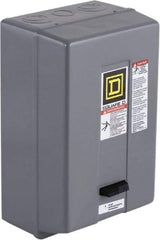 Square D - 120 Coil VAC at 60 Hz, 480 Coil VAC at 60 Hz, 45 Amp, NEMA Size 2, Nonreversible Enclosed Enclosure NEMA Motor Starter - 3 Phase hp: 10 at 200 VAC, 15 at 230 VAC, 25 at 460 VAC, 25 at 575 VAC, 1 Enclosure Rating - A1 Tooling