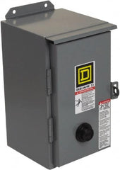 Square D - 110 Coil VAC at 50 Hz, 120 Coil VAC at 60 Hz, 27 Amp, NEMA Size 1, Nonreversible Enclosed Enclosure NEMA Motor Starter - 2 hp at 1 Phase, 12 Enclosure Rating - A1 Tooling