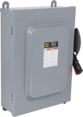 Square D - 60 Amp, 600 VAC, 6 Pole Nonfused Safety Switch - NEMA 12 & 3R, 60 hp at 600 VAC (Triple Phase), 6PST Contact Form - A1 Tooling