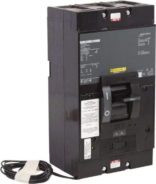 Square D - 300 Amp, 600 V, 3 Pole, Panel Mount Molded Case Circuit Breaker - Thermal Magnetic Trip, Multiple Breaking Capacity Ratings - A1 Tooling