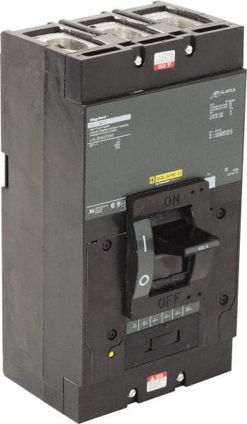 Square D - 400 Amp, 600 V, 3 Pole, Panel Mount Motor Circuit Breaker - Thermal Magnetic Trip, Multiple Breaking Capacity Ratings - A1 Tooling