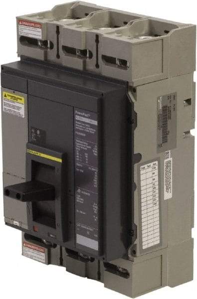 Square D - 600 Amp, 600 VAC, 3 Pole, Plug In Molded Case Circuit Breaker - Electronic Trip, 3/0 AWG - A1 Tooling