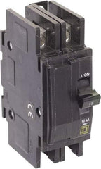 Square D - 15 Amp, 240 VAC, 2 Pole, Panel Mount Miniature Circuit Breaker - 14-2 AWG - A1 Tooling