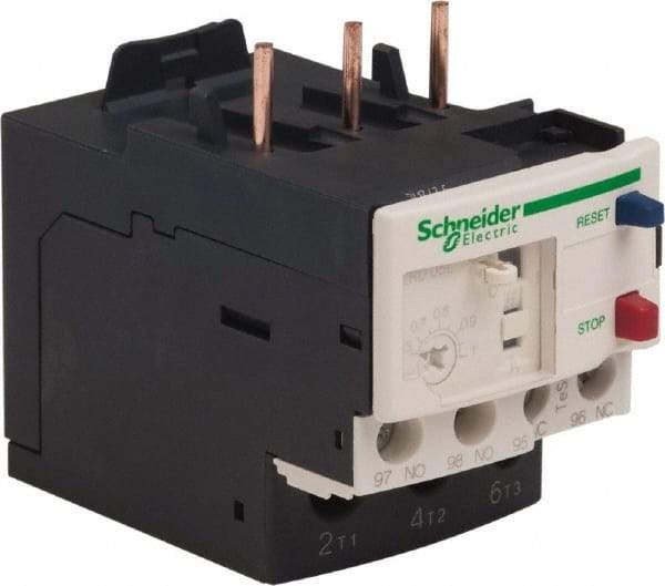 Schneider Electric - 3 Pole, NEMA Size 00-1, 0.63 to 1 Amp, 690 VAC, Thermal NEMA Overload Relay - Trip Class 20, For Use with LC1D09, LC1D12, LC1D18, LC1D25, LC1D32 and LC1D38 - A1 Tooling