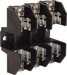 Square D - 3 Pole, 250 Volt, 30 Amp, Surface Mount Fuse Holder - Compatible with H Class Fuse - A1 Tooling