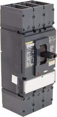 Square D - 600 Volt, 400 Amp, Automatic Molded Case Switch - 3 Pole, 18 at 600 VAC, 35 at 480 VAC, 65 at 240 VAC kA Interrupting Rating, Line/Load Lug Connection - A1 Tooling