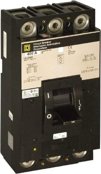 Square D - 300 Amp, 600 V, 3 Pole, Panel Mount Molded Case Circuit Breaker - Thermal Magnetic Trip, Multiple Breaking Capacity Ratings - A1 Tooling