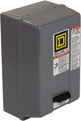 Square D - 110 Coil VAC at 50 Hz, 120 Coil VAC at 60 Hz, 18 Amp, Nonreversible Enclosed Enclosure NEMA Motor Starter - 1 hp at 1 Phase, 1 Enclosure Rating - A1 Tooling