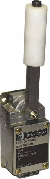 Square D - DPST, 2NO, 600 Volt, Screw Terminal, Rotary Spring Return Actuator, General Purpose Limit Switch - 1, 2, 4, 12, 13 NEMA Rating, IP67 IPR Rating - A1 Tooling