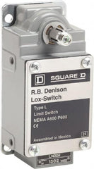 Square D - 10 Amp, NO/NC Configuration, Left Hand Operation, Rope Operated Limit Switch - Automatic Reset, Cable Pull, 600 VAC - A1 Tooling