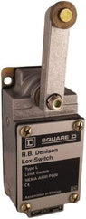 Square D - 3PDT, 2NC/NO, 600 Volt, Screw Terminal, Rotary Spring Return Actuator, General Purpose Limit Switch - 1, 2, 4, 12, 13 NEMA Rating, IP67 IPR Rating - A1 Tooling