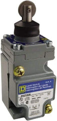 Square D - SPDT, NC/NO, 600 Volt Screw Terminal, Roller Plunger Actuator, General Purpose Limit Switch - 1, 2, 4, 6, 12, 13, 6P NEMA Rating, IP67 IPR Rating - A1 Tooling