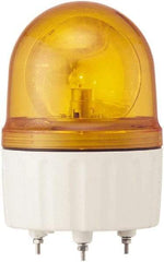 Schneider Electric - 24 VAC/VDC, 125 mAmp, Rotating Beacon LED Light - Surface Mounted, 6.61 Inch High, 120mm Diameter, 138 Flashes per min - A1 Tooling