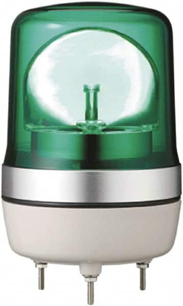 Schneider Electric - 24 VAC/VDC, 125 mAmp, Rotating Beacon LED Light - Surface Mounted, 6.77 Inch High, 106mm Diameter, 138 Flashes per min - A1 Tooling