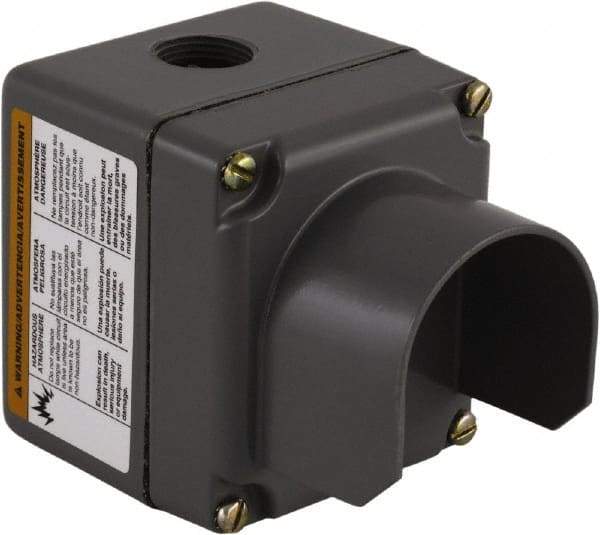 Schneider Electric - 1 Hole, 30mm Hole Diameter, Aluminum Pushbutton Switch Enclosure - 1, 3, 4, 6, 12, 13 NEMA Rated - A1 Tooling