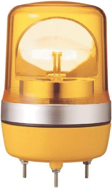 Schneider Electric - 24 VAC/VDC, 125 mAmp, Rotating Beacon LED Light - Surface Mounted, 6.77 Inch High, 106mm Diameter, 138 Flashes per min - A1 Tooling